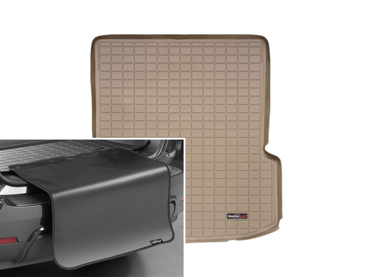 Weathertech - Cargo Liner w/Bumper Protector - Tan Behind 2nd Row Seating 11-19 Explorer - 41489SK