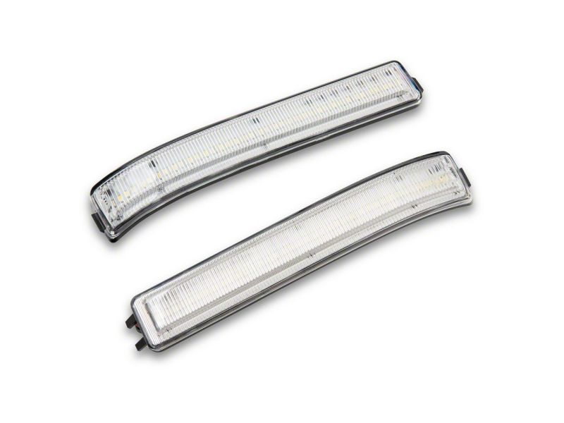 Raxiom 09-14 Ford F-150 Axial Series White LED Mirror Turn Signal- Clear - T556985