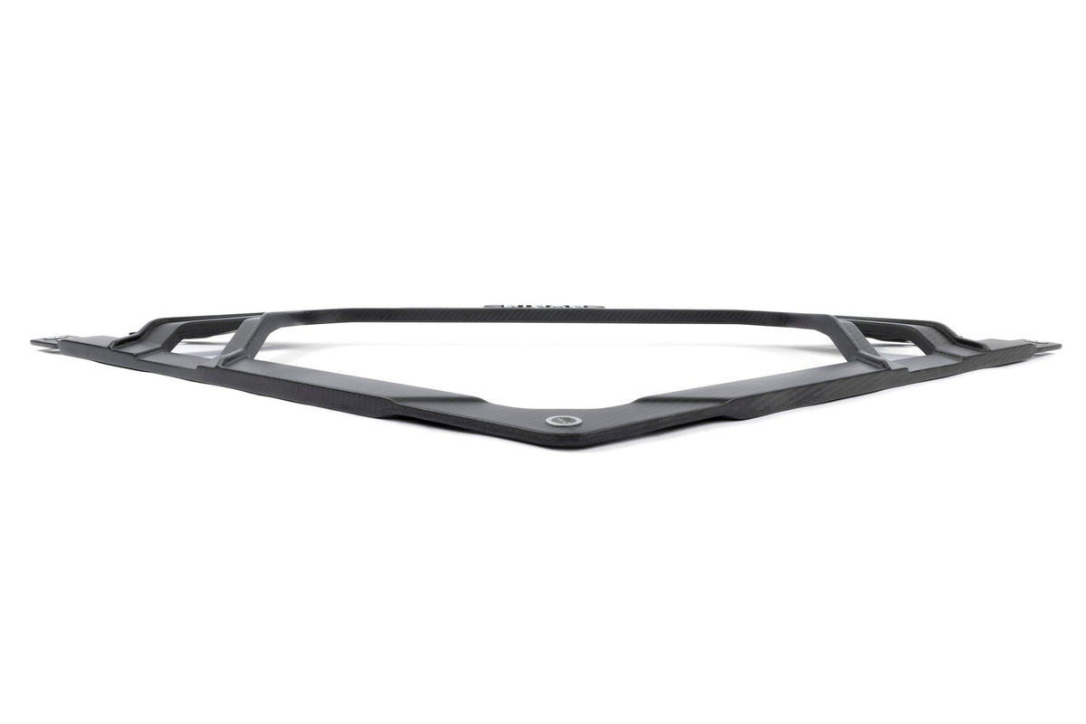 Dinan - Matte Carbon Fiber Strut Tower Brace - 2021-2026 BMW M2/M3/M4 - D180-0015-B