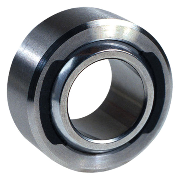 QA1 SLB Endura Loader Slot Series Bearing - 5/8in Bore - Heat Treated Chrome Plated S.S. w/PTFE - SLB10 by QA1 - front view