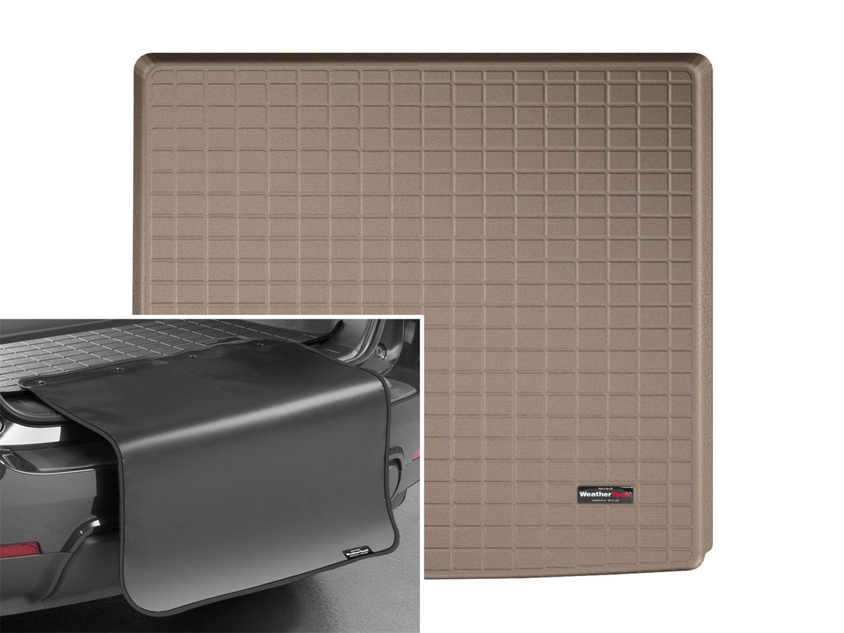 Weathertech - Cargo Liner w/Bumper Protector - Tan Behind 2nd Row Seating - 41710SK