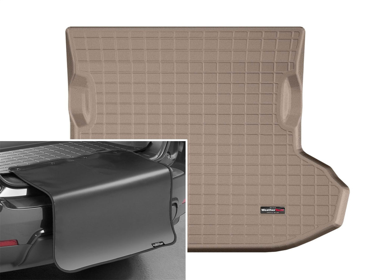 Weathertech - Cargo Liner w/Bumper Protector - Tan 15-19 Legacy - 41733SK