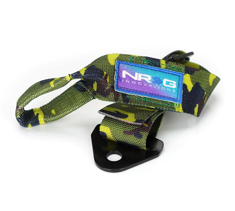 NRG Universal Tow Strap 24in Adjustable - Camo - TOW-10CAMO - front view
