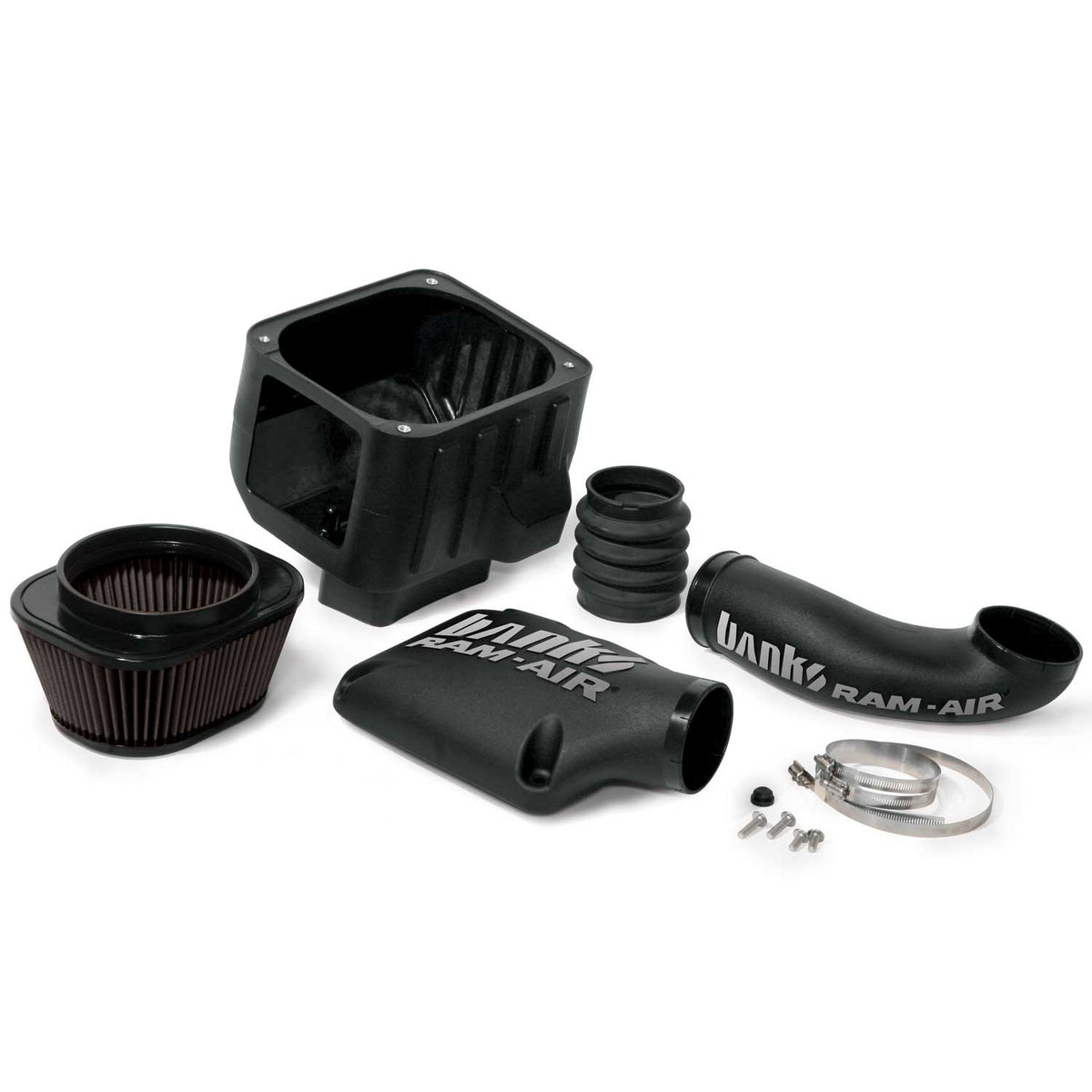 Banks Power 99-08 Chev/GMC 1500-W/Elec Fan Ram-Air Intake System - Dry Filter - 41802-D