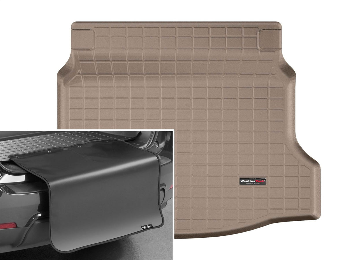 Weathertech - Cargo Liner w/Bumper Protector - Tan Behind 2nd Row Seating 17-21 Civic - 41968SK