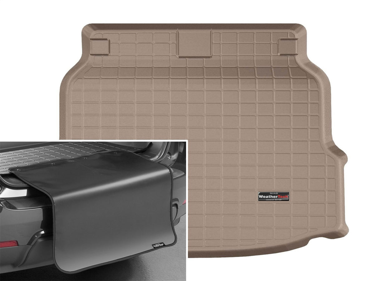 Weathertech - Cargo Liner w/Bumper Protector - Tan Behind 2nd Row Seating 17-21 Civic - 41990SK