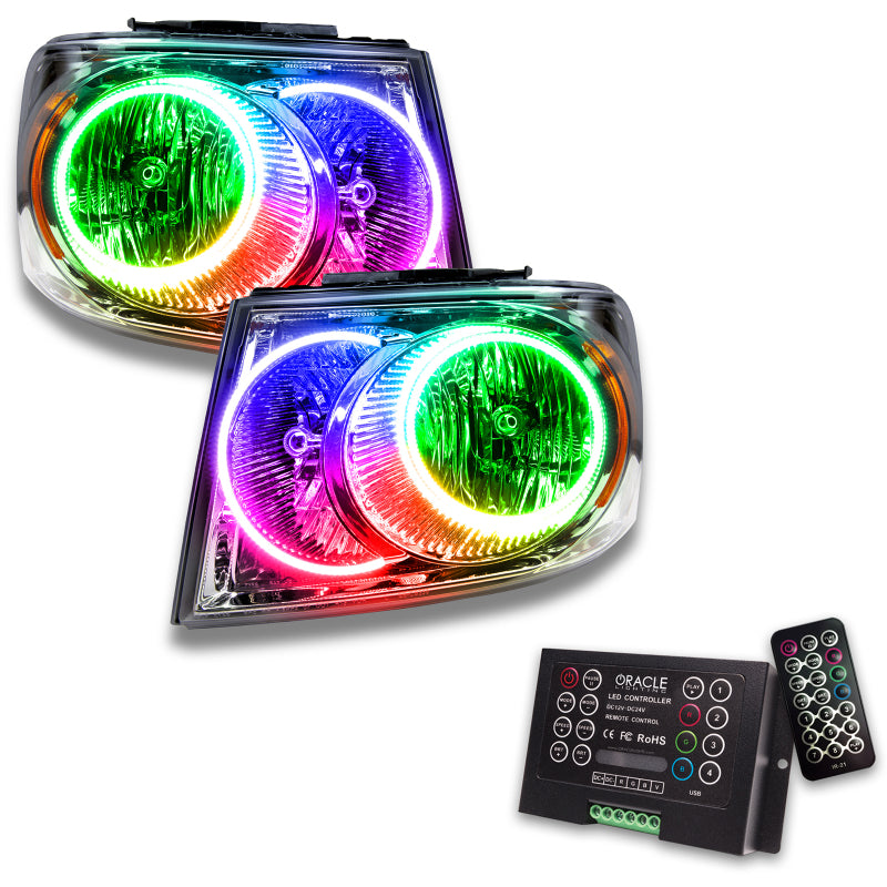 Oracle 07-09 Dodge Durango SMD HL - Chrome - ColorSHIFT w/ 2.0 Controller SEE WARRANTY - 7201-333
