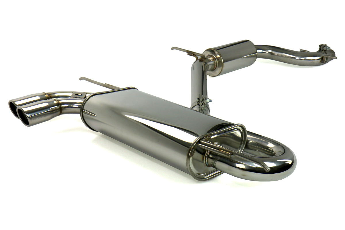 Invidia 05-08 VW Golf GTI Q300 Rolled SS Tip Cat-Back Exhaust - HS05GF5G3S