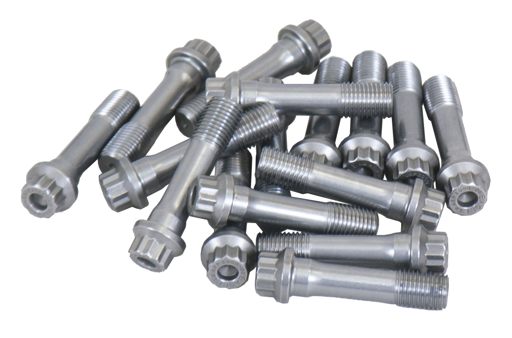 Eagle Replacement Rod Bolt Set (16 pcs) ARP2000 7/16in Thread 1.8in Under Head Length - EAG20030 - front view