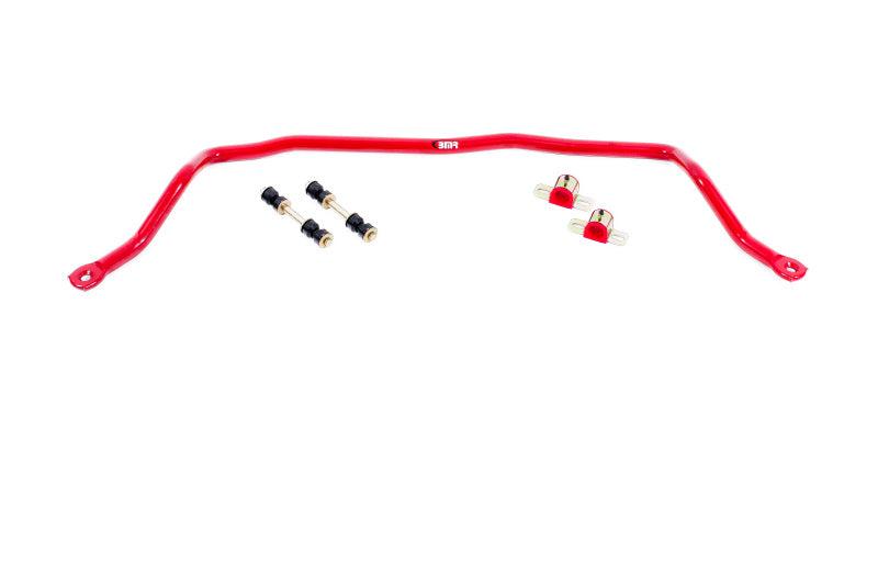 BMR 91-96 B-Body Front Solid 32mm Sway Bar Kit w/ Bushings - Red - SB006R for 1991-1996 Chevrolet Caprice - front view