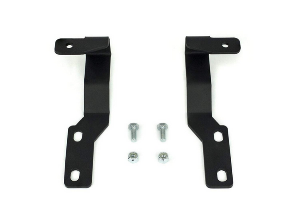Cali Raised 05-15 Toyota Tacoma Low Profile Led Ditch Light Brackets Kit - Brackets Only / No Switch - CR2341 - front view