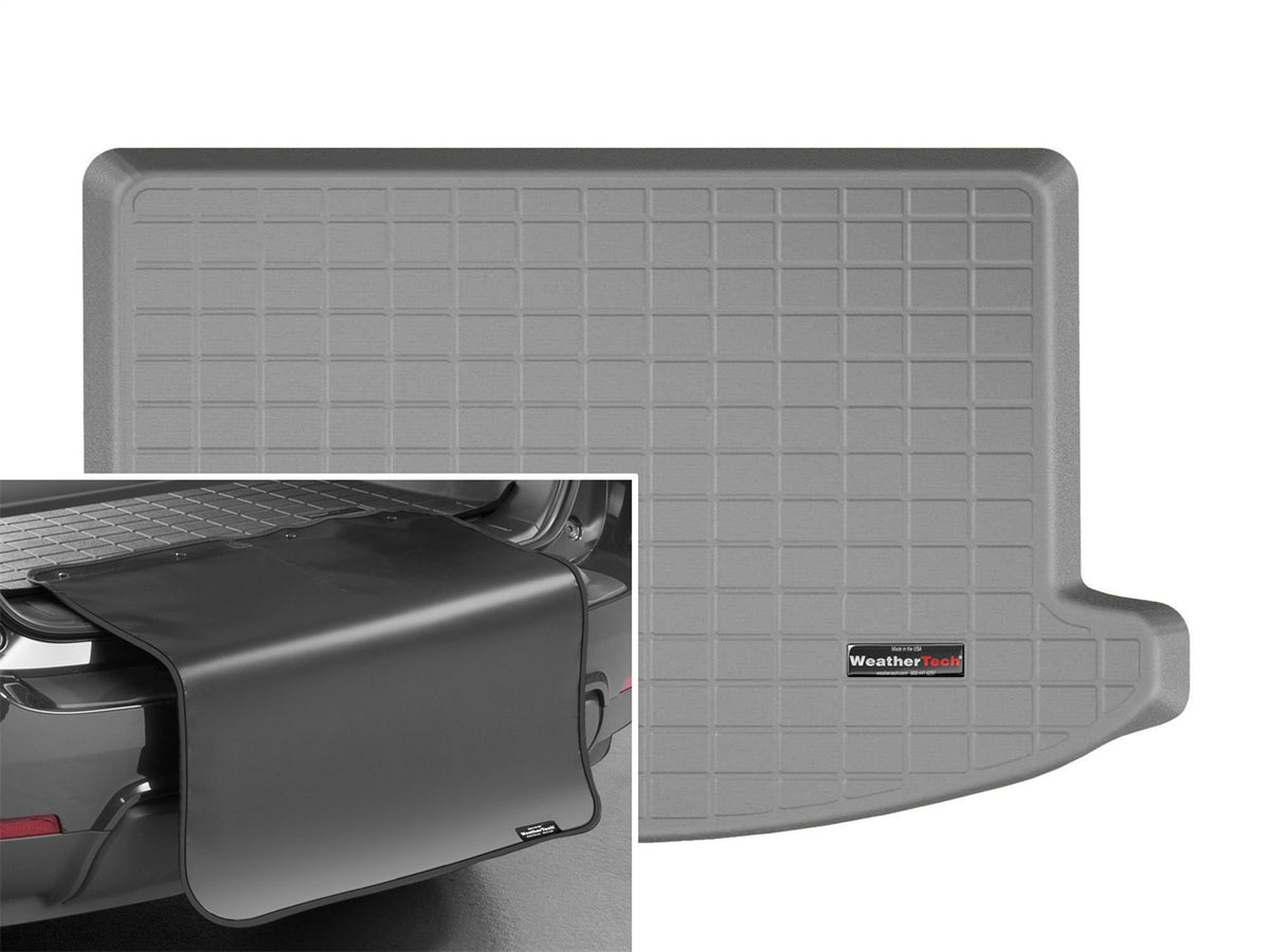 Weathertech - Cargo Liner w/Bumper Protector - Gray Behind 2nd Row Seating 17-24 Cooper Countryman - 421075SK