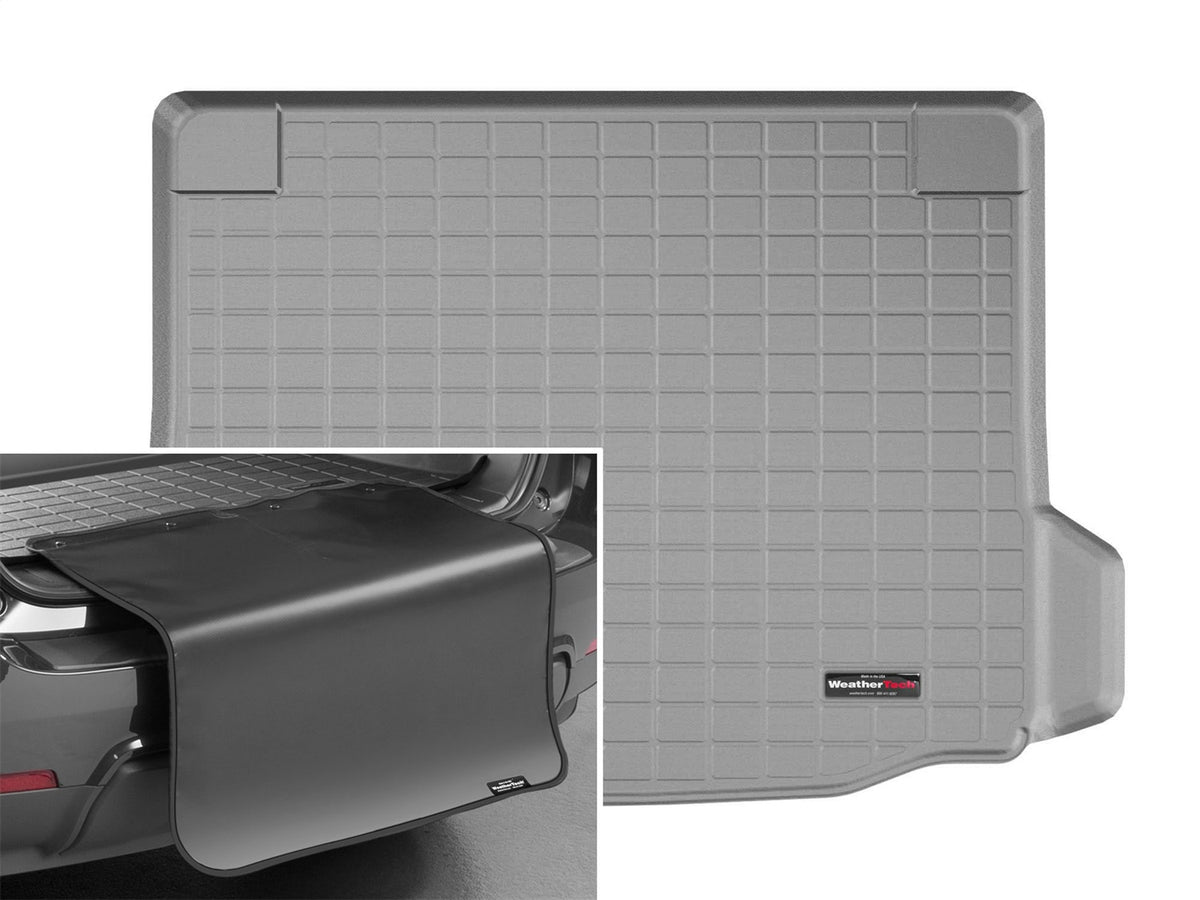 Weathertech - Cargo Liner w/Bumper Protector - Gray Behind 2nd Row Seating 18-24 X3 - 421087SK