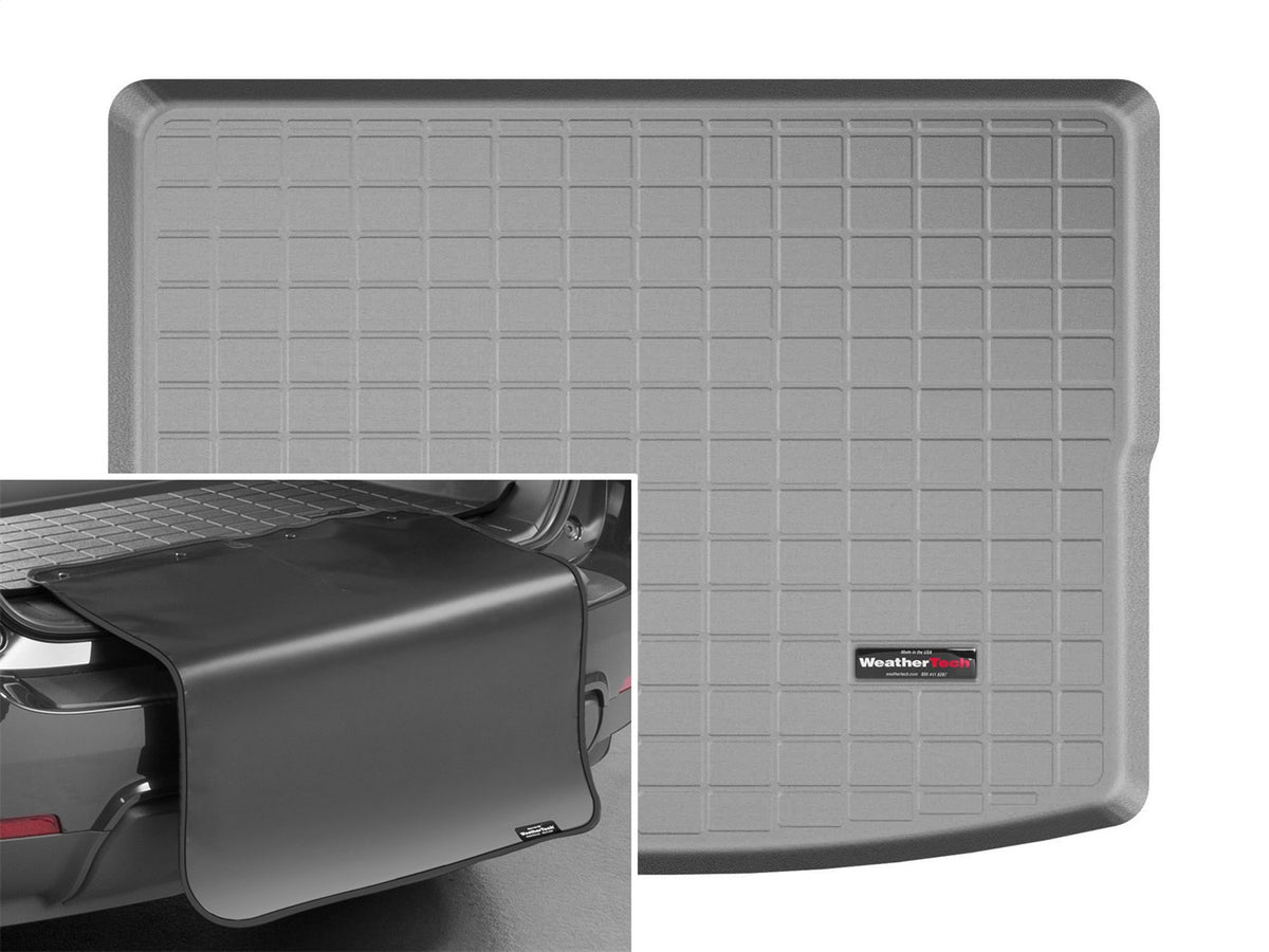 Weathertech - Cargo Liner w/Bumper Protector - Gray Behind 2nd Row Seating 18-20 Eclipse Cross - 421120SK