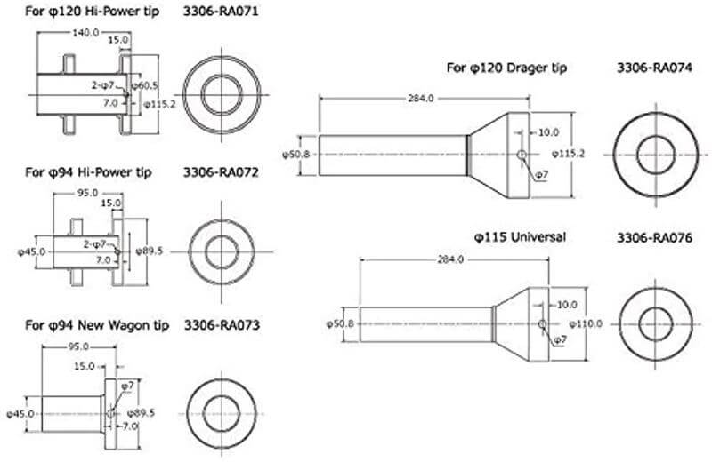 HKS 120Hiper Inner Silencer Assy - 3306-RA071