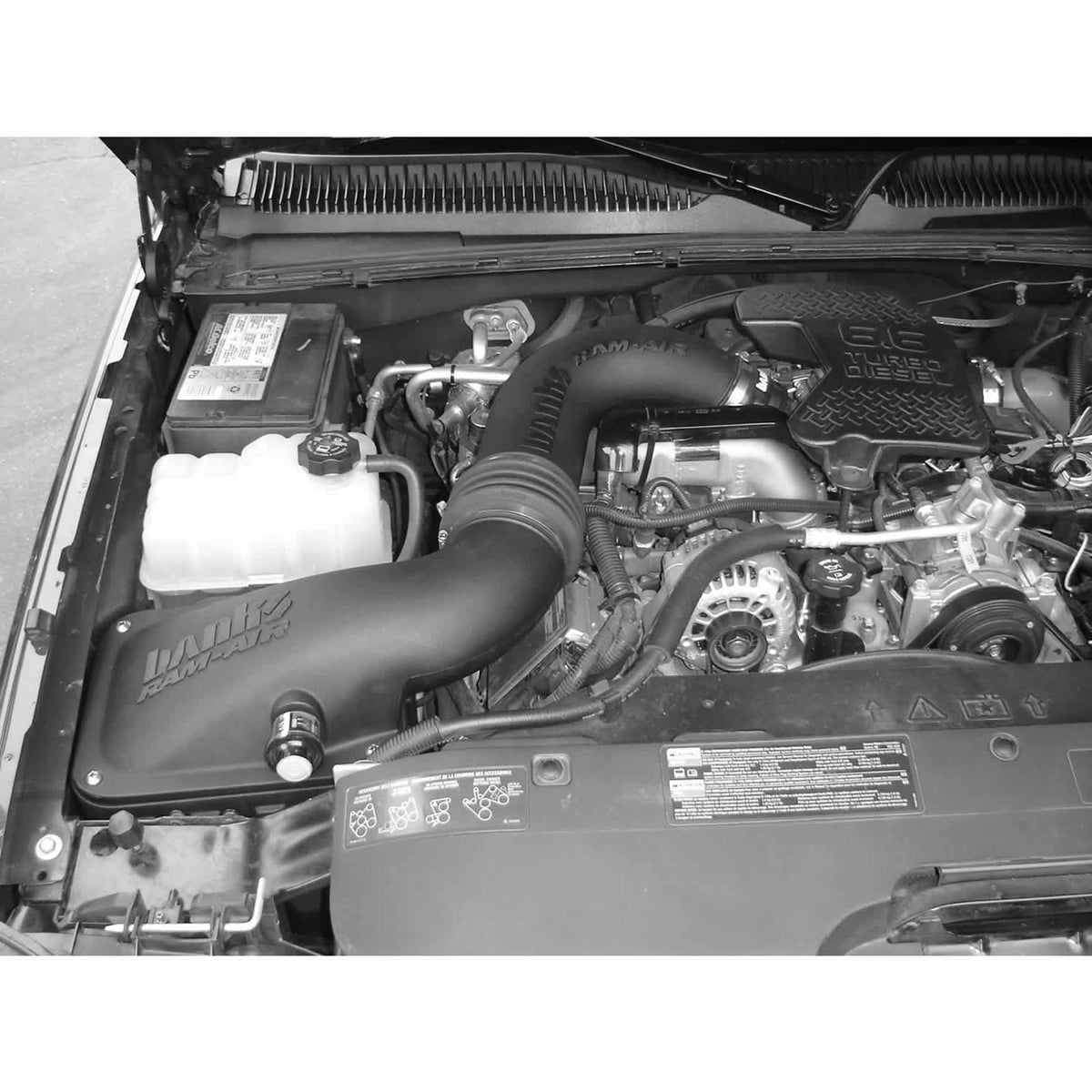 Banks Power 04-05 Chevy 6.6L LLY Ram-Air Intake System - Dry Filter - 42135-D