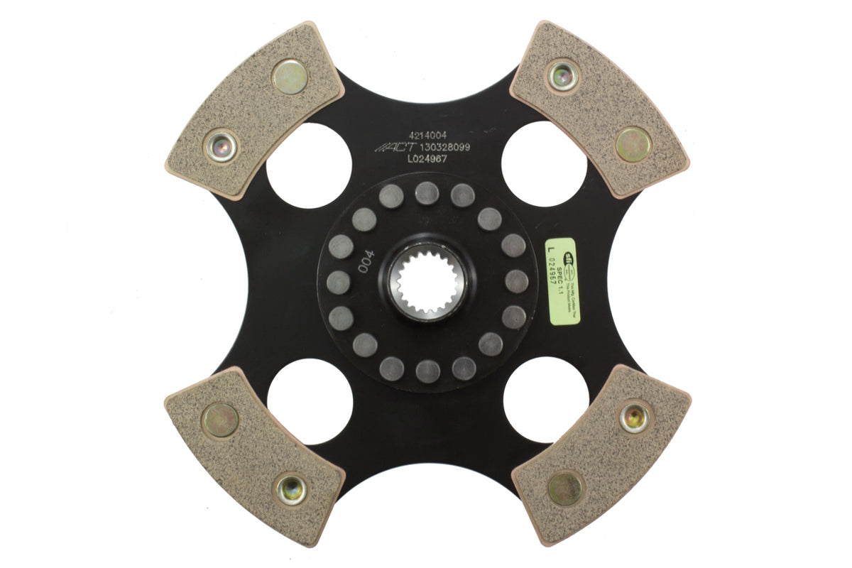 ACT 1993 Hyundai Elantra 4 Pad Rigid Race Disc - 4214004