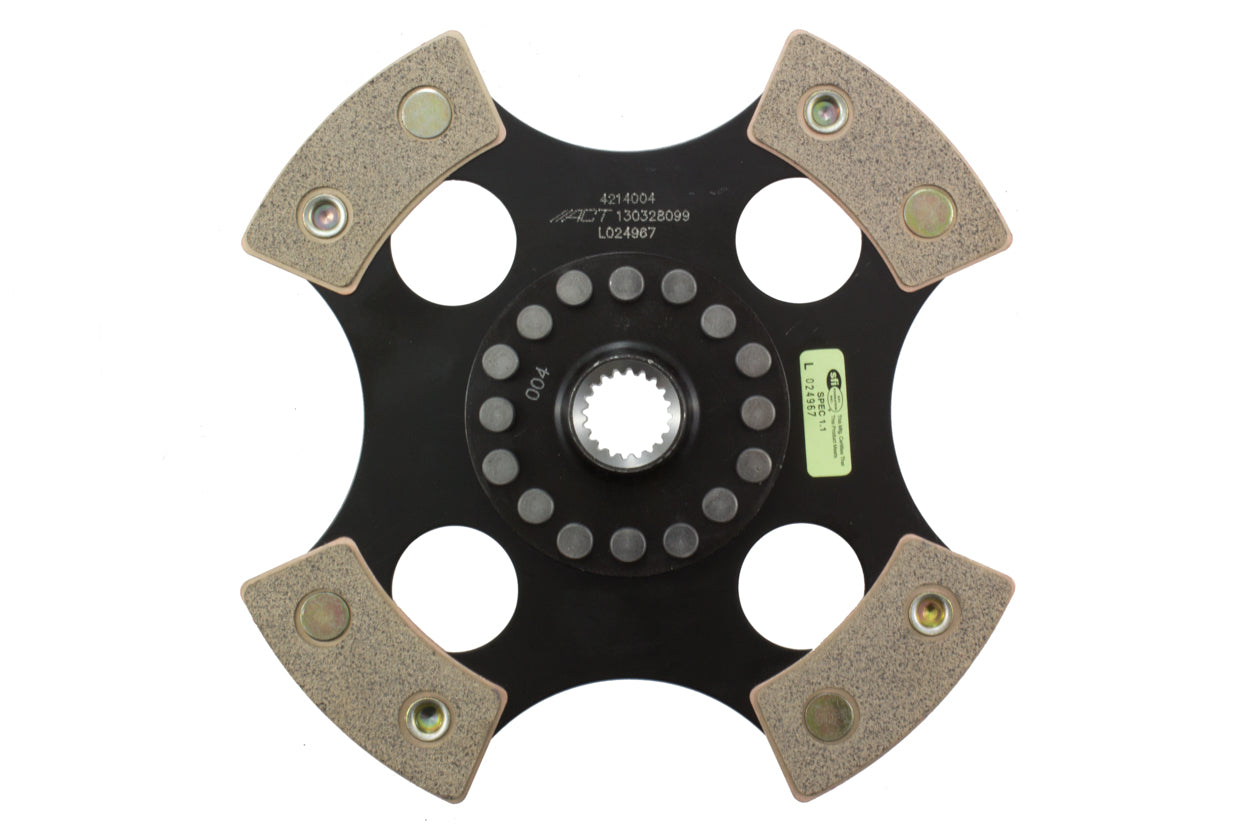 ACT 1993 Hyundai Elantra 4 Pad Rigid Race Disc - 4214004
