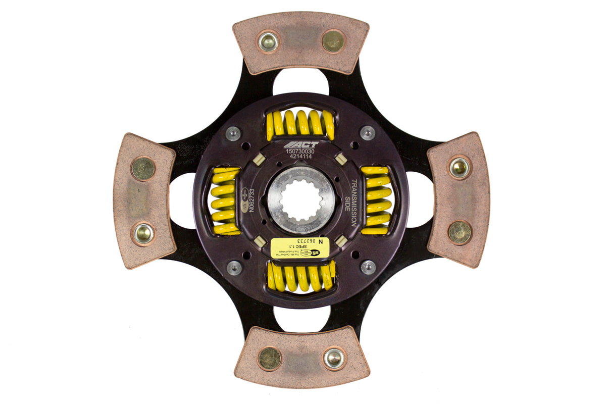ACT 2002 Mini Cooper 4 Pad Sprung Race Disc - 4214122