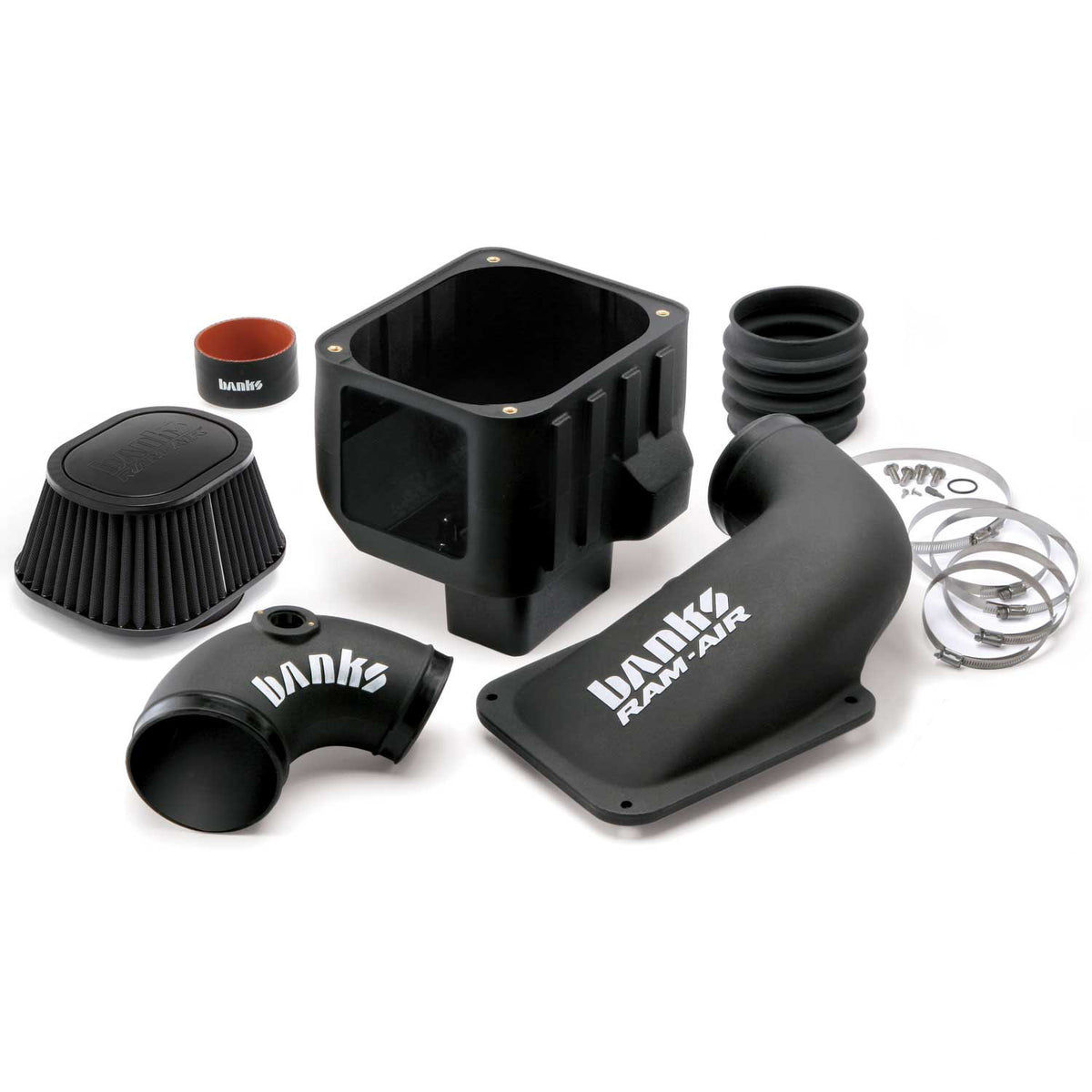 Banks Power 06-07 Chevy 6.6L LLY/LBZ Ram-Air Intake System - Dry Filter - 42142-D