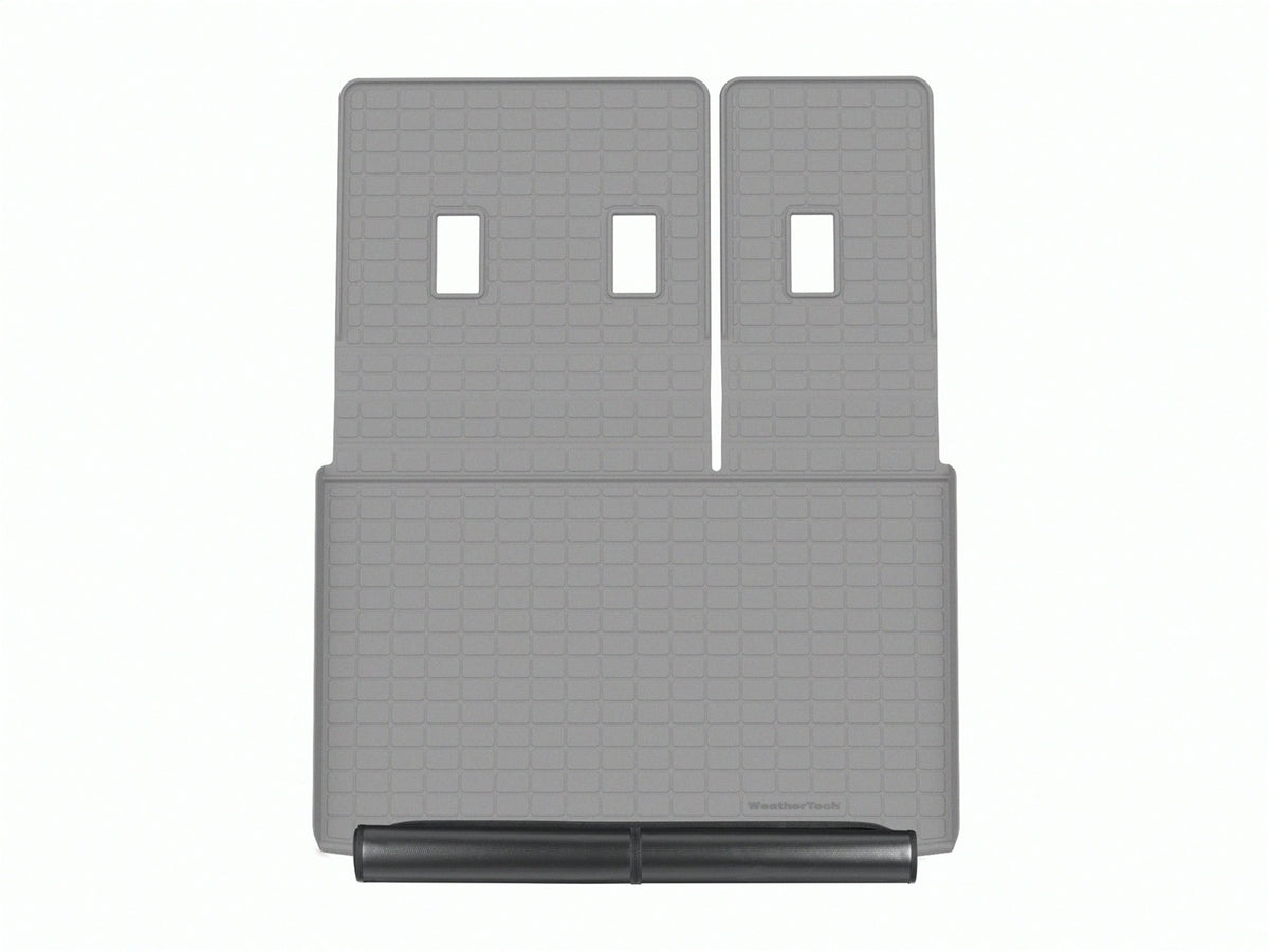 Weathertech - SeatBack Cargo Liner HP w/Bumper Protector - Gray Behind 2nd Row Seating - 421466IMSK