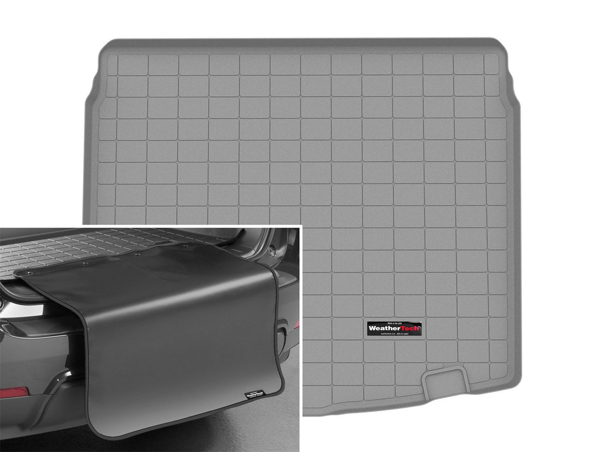 Weathertech - Cargo Liner w/Bumper Protector - Gray Behind 2nd Row Seating 22-26 Corolla - 421496SK