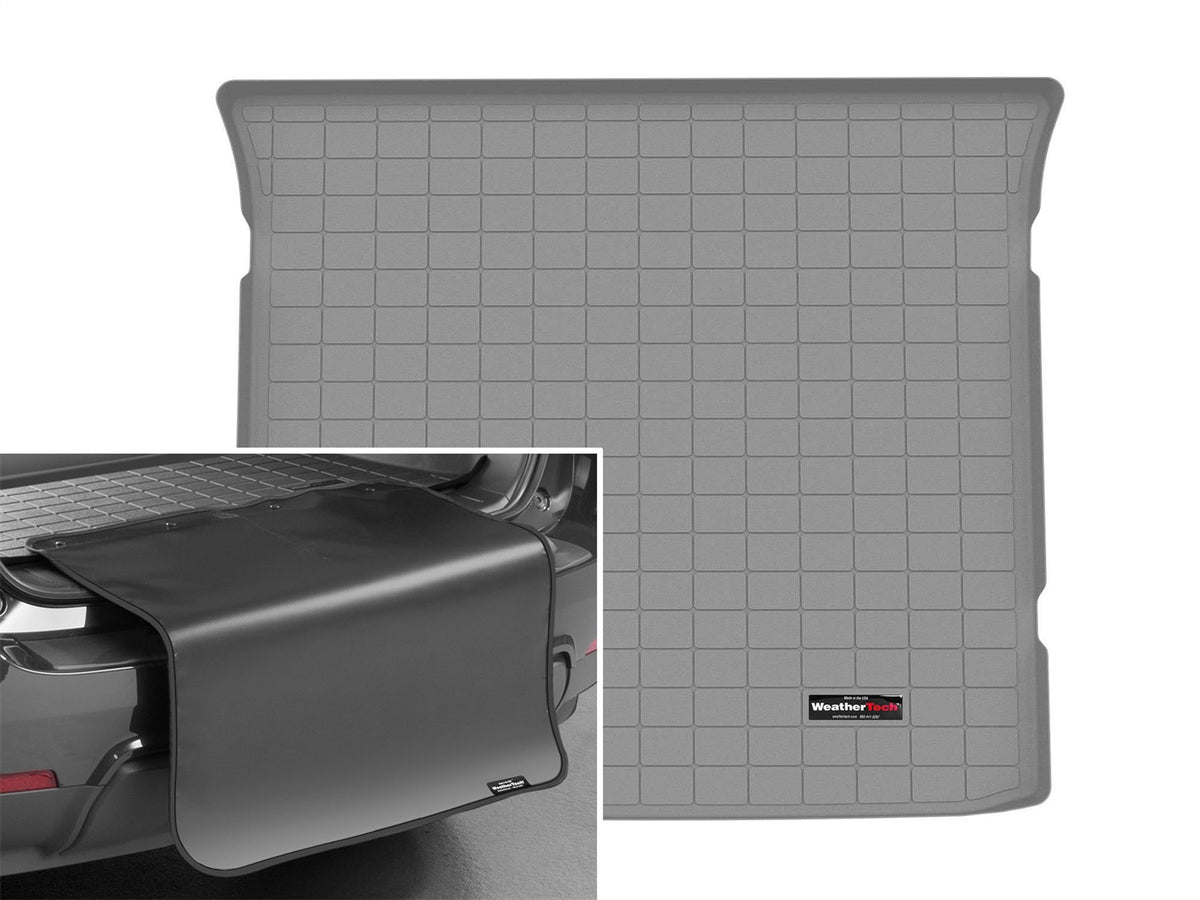 Weathertech - Cargo Liner w/Bumper Protector - Gray Behind 2nd Row Seating 22-24 EV6 - 421525SK