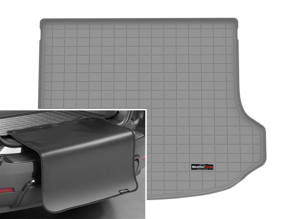Weathertech - Cargo Liner w/Bumper Protector - Gray Behind 2nd Row Seating 22-25 Grand Cherokee - 421530SK