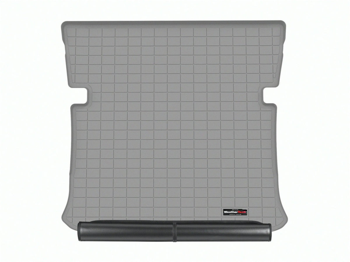 Weathertech - Cargo Liner w/Bumper Protector - Gray Behind 2nd Row Seating 23-26 Benz EQS - 421562SK