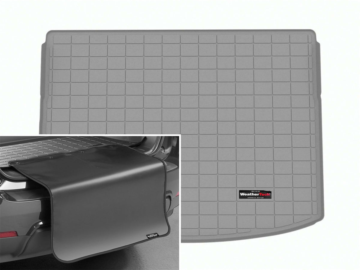 Weathertech - Cargo Liner w/Bumper Protector - Gray Cargo Tray In Lowest Position 23-26 CR V - 421568SK