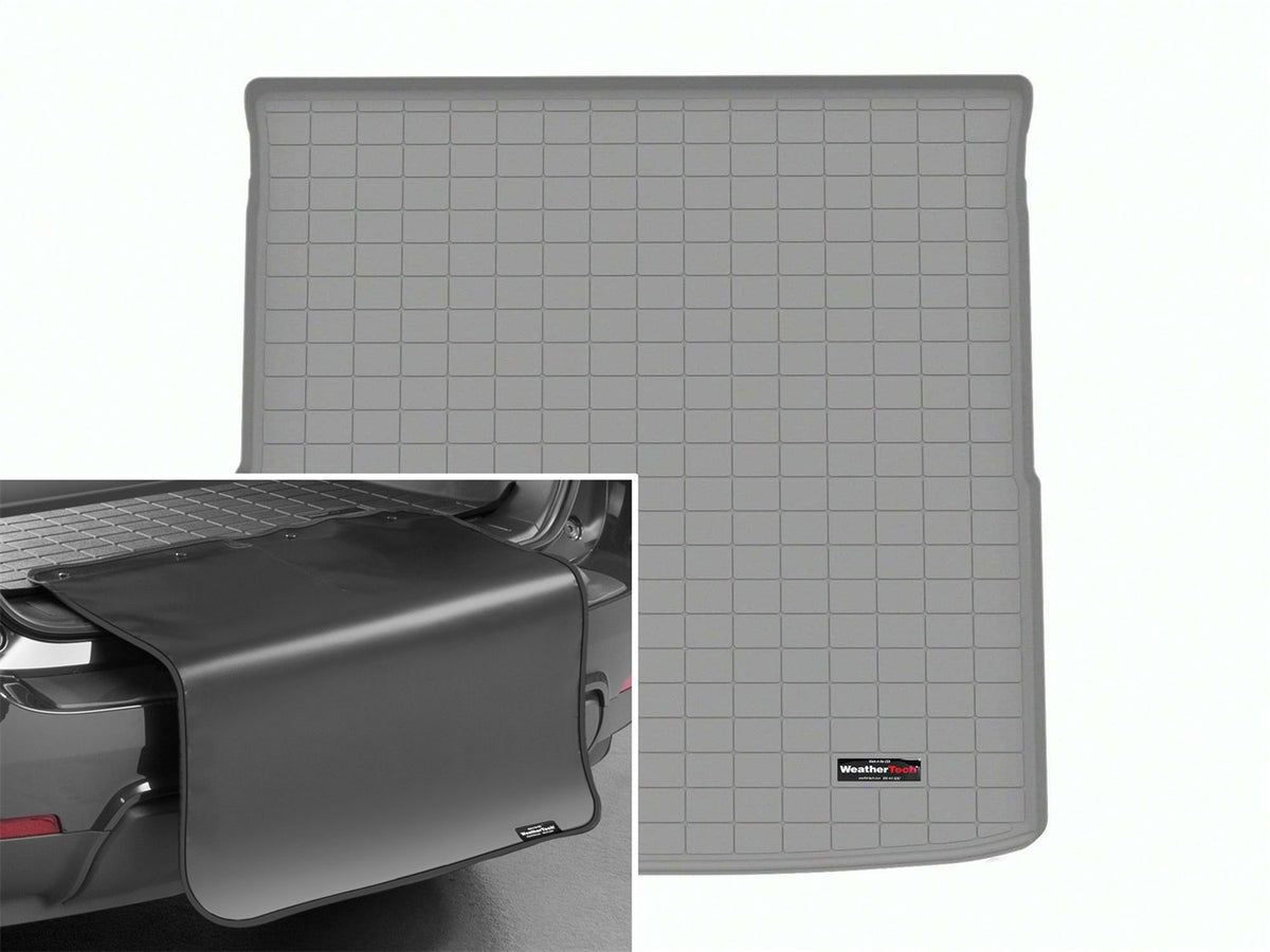 Weathertech - Cargo Liner w/Bumper Protector - Gray Behind 2nd Row Seating 23-25 Pilot - 421679SK