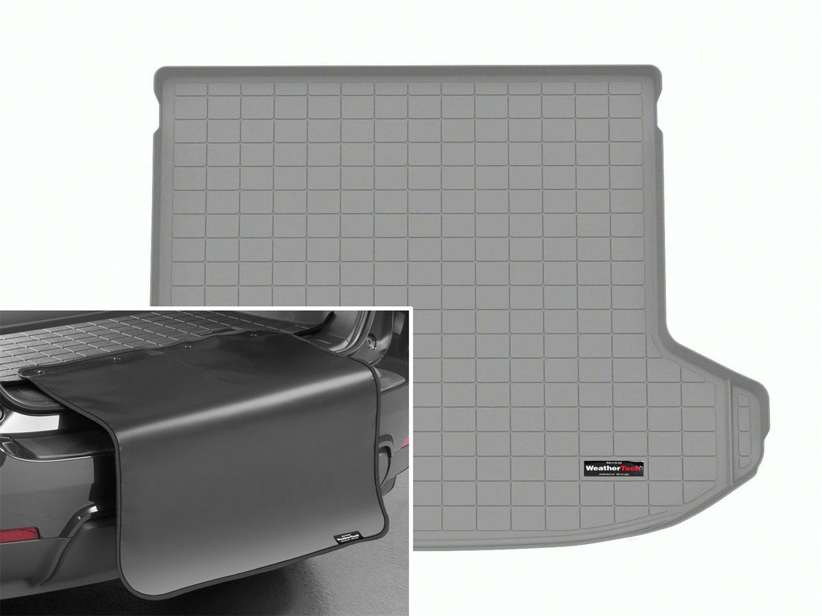 Weathertech - Cargo Liner w/Bumper Protector - Gray Behind 2nd Row Seating 23-25 Sportage - 421694SK