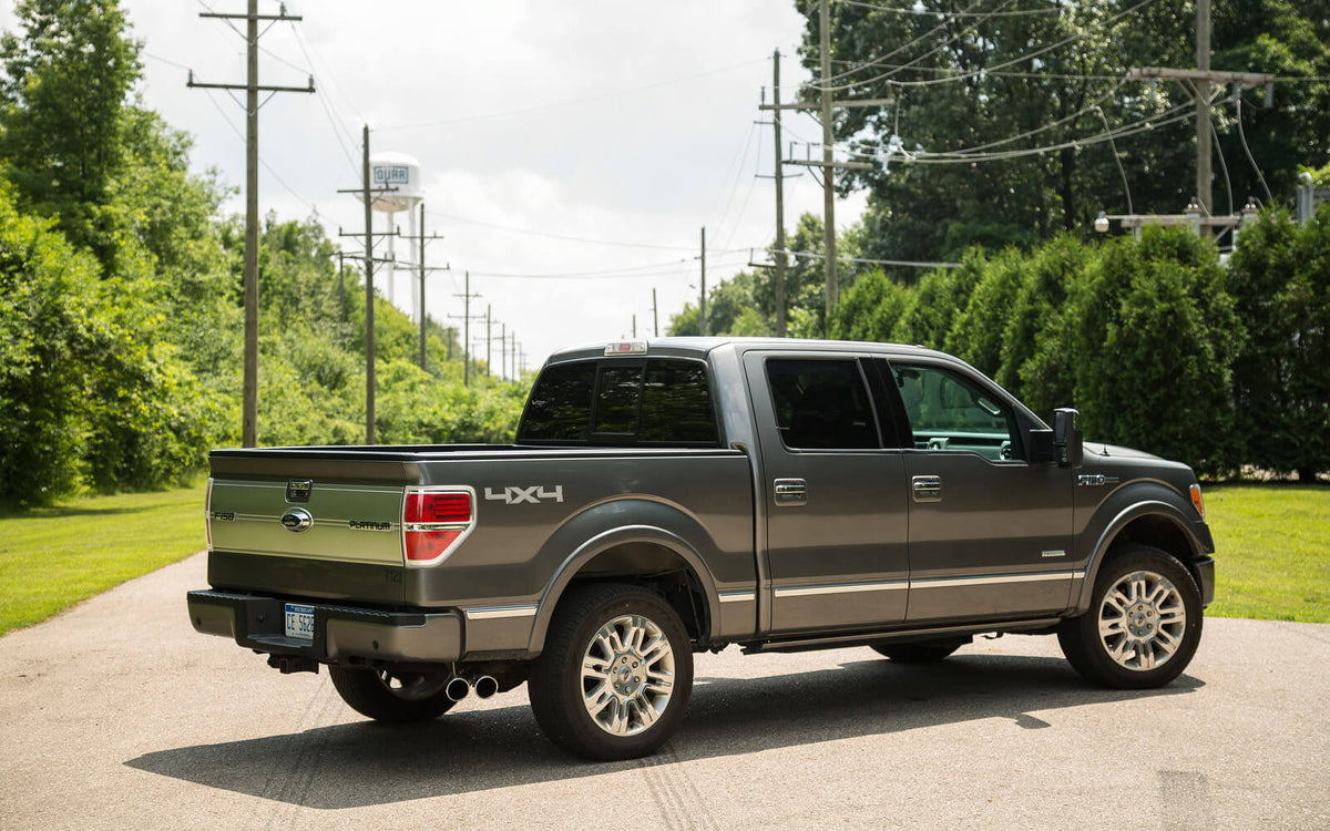Roush - Roush 2011-2014 F-150 Cat-Back Exhaust - 6.2L/5.0L/3.5L Side Exit - 421711