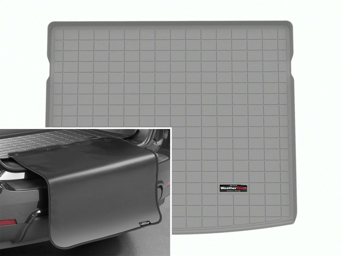 Weathertech - Cargo Liner w/Bumper Protector - Gray Upper Cargo Area 23-25 ARIYA - 421712SK