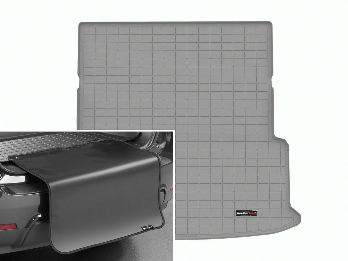 Weathertech - Cargo Liner w/Bumper Protector - Gray Behind 2nd Row Seating 24-26 TX / 24-26 Grand Highlander - 421723SK