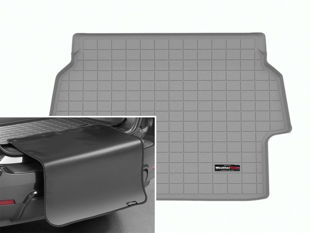 Weathertech - Cargo Liner w/Bumper Protector - Gray Behind 2nd Row Seating 23-26 Prius - 421726SK
