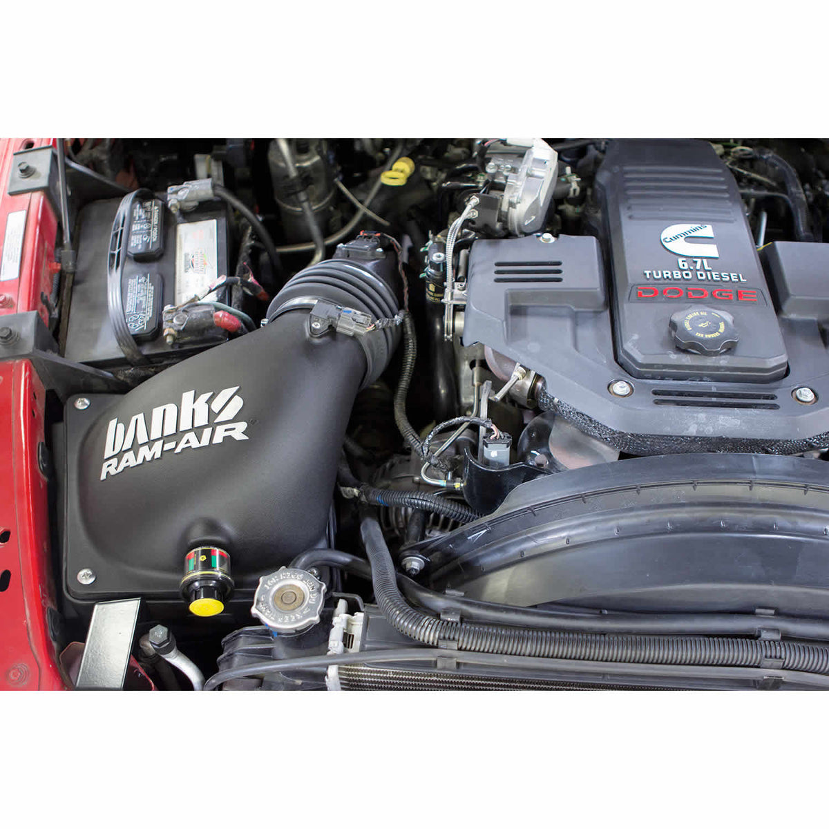 Banks Power 07-09 Dodge 6.7L Ram-Air Intake System - Dry Filter - 42175-D