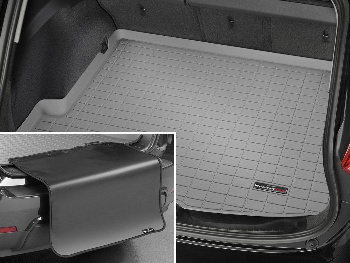 Weathertech - Cargo Liner w/Bumper Protector - Gray Behind 3rd Row Seating 25 Expedition / 25 Navigator - 421870SK