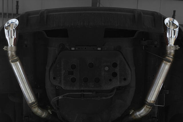 Roush - 2005-2010 Roush Mustang GT/GT500 Exhaust Kit - 421915