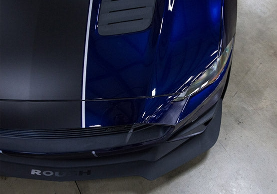 Roush - 2018-2023 Roush Mustang Chin Spoiler and Wheel Shroud 3-Piece Aero Kit - 422082