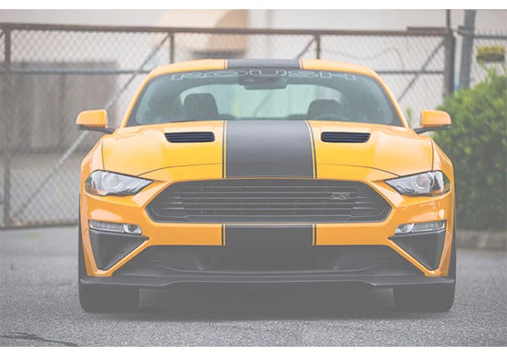 Roush 2018-2023 Ford Mustang Hood Heat Extractors - 422083