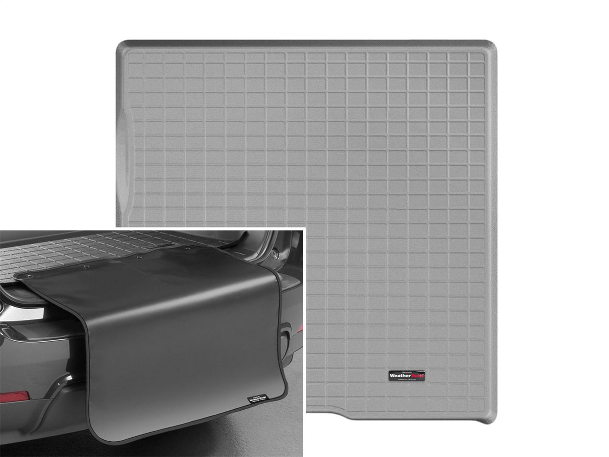 Weathertech - Cargo Liner w/Bumper Protector - Gray Behind 2nd Row Seating 03-17 Expedition / 03-17 Navigator - 42222SK