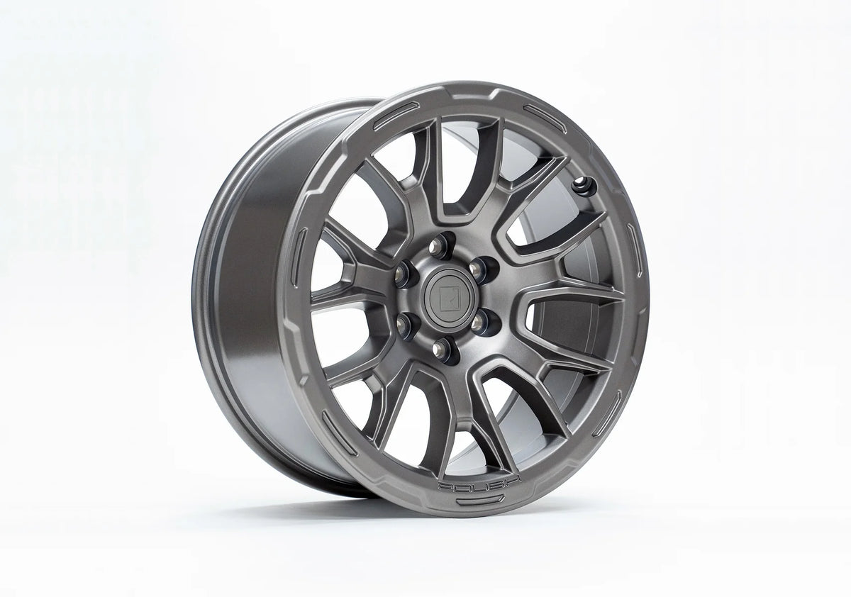Roush 2015-2024 F-150 Wheel Iridium 20 x 9 +18mm offset Iridium Grey Wheel - 422288