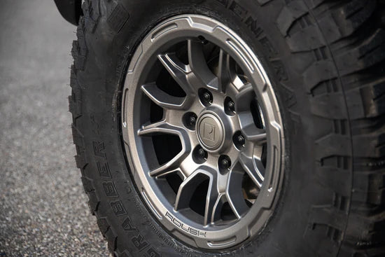 Roush 2021+ Bronco/Ranger 17in x 8.5 +25mm Offset Iridium Grey Wheel - 422302