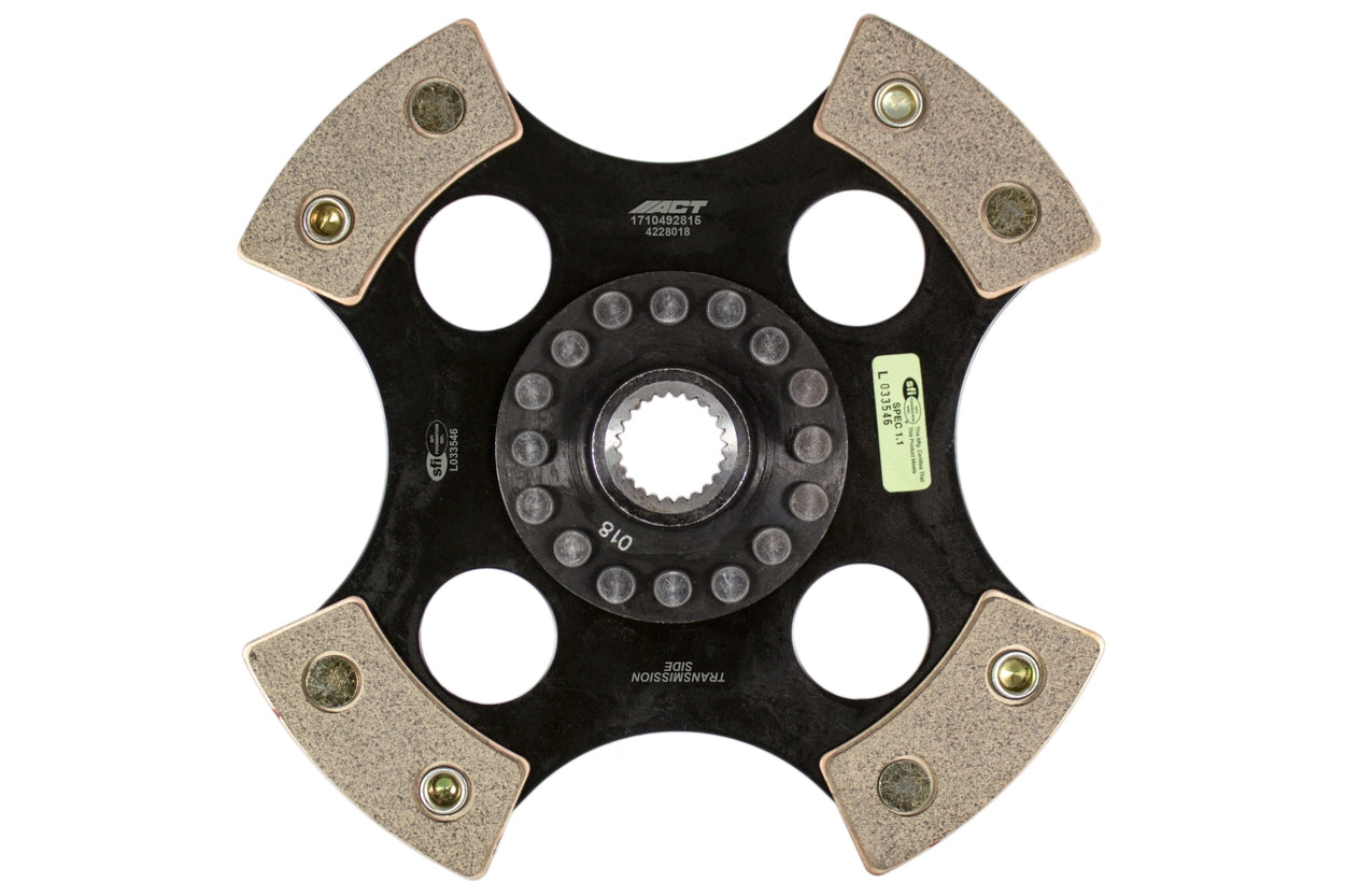 ACT 1991 Subaru Legacy 4 Pad Rigid Race Disc - 4228018