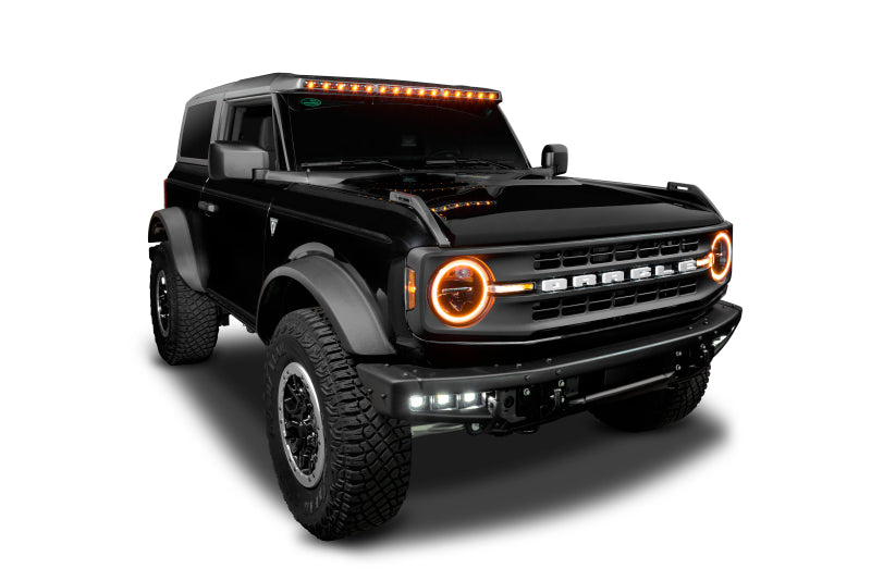 Oracle 2021+ Ford Bronco Integrated Windshield Roof LED Light Bar System SEE WARRANTY - 5888-023-MF