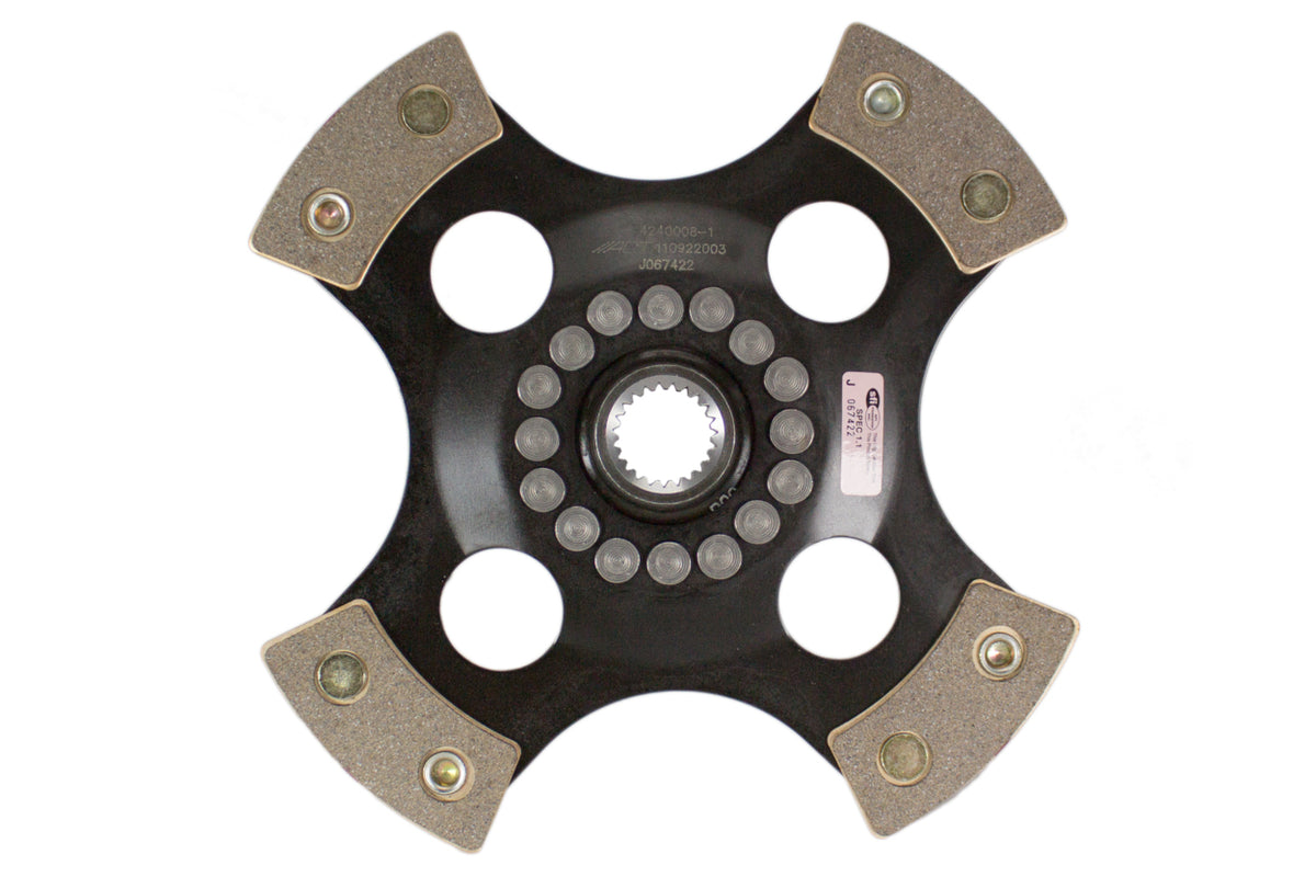 ACT 1999 Porsche 911 4 Pad Rigid Race Disc - 4240008-1