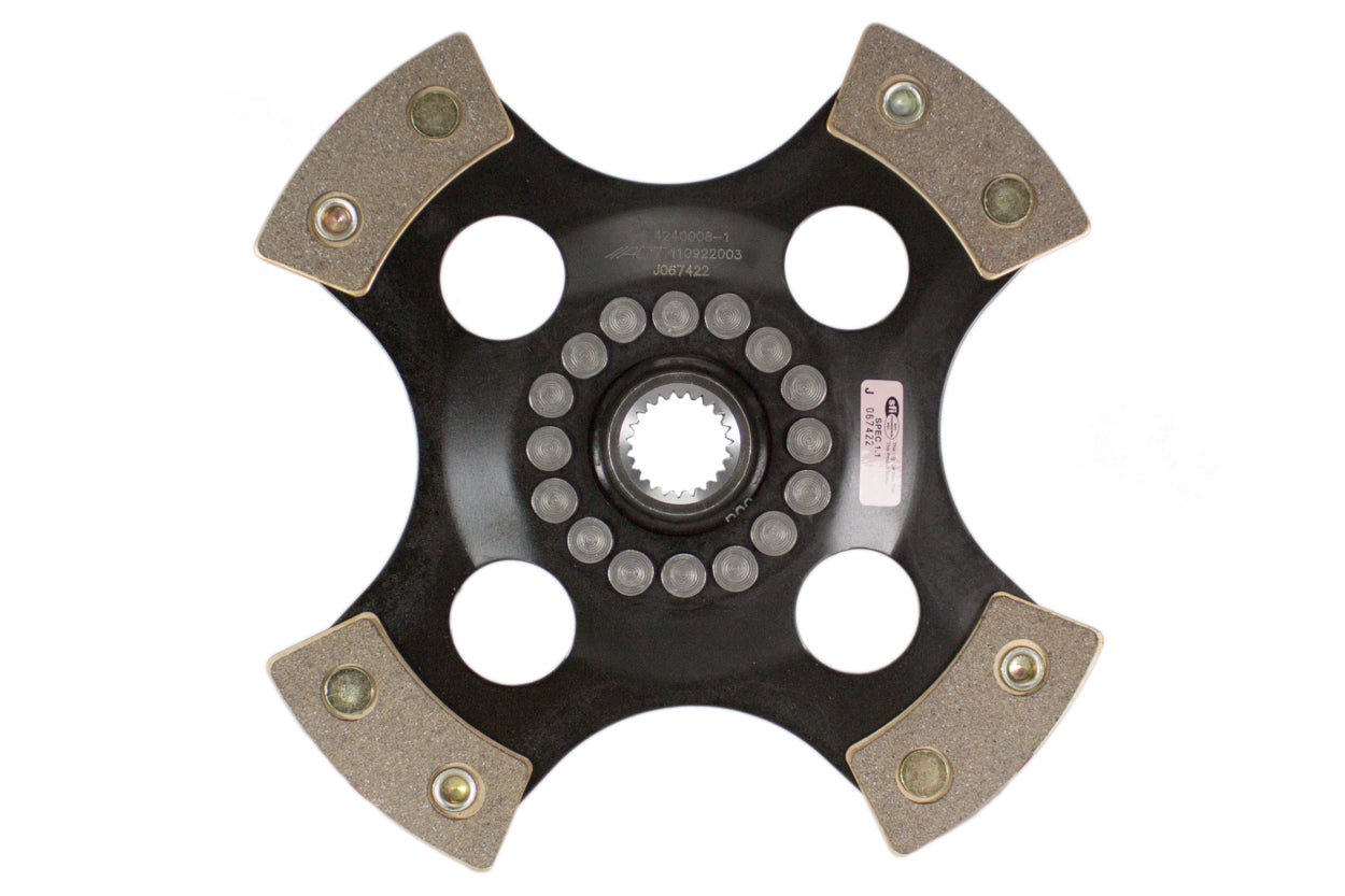 ACT 1999 Porsche 911 4 Pad Rigid Race Disc - 4240008-1