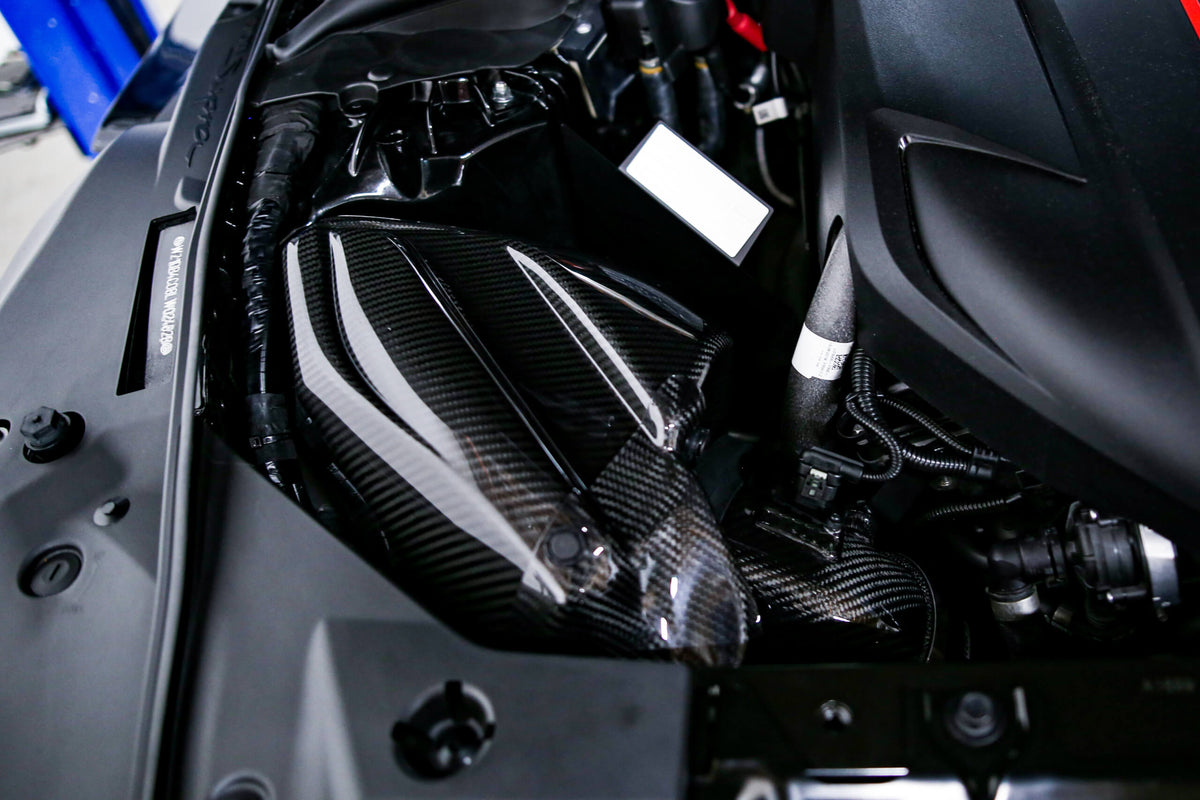 HKS 2020 Toyota Supra GR Dry Carbon Air Intake Box - 70026-AT003
