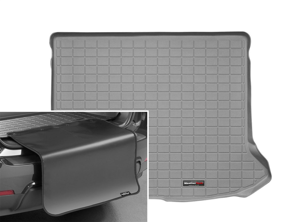 Weathertech - Cargo Liner w/Bumper Protector - Gray Behind 2nd Row Seating 10-17 XC60 - 42417SK